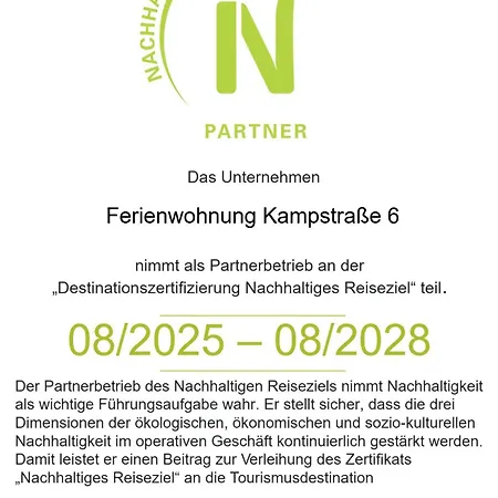 Appartamento Kampstrasse 6 *