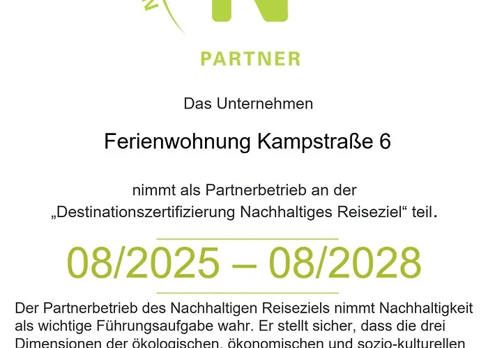 Appartement Kampstrasse 6 *